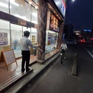 生徒見送りの様子