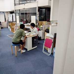 工藤塾長と生徒の戦略会議